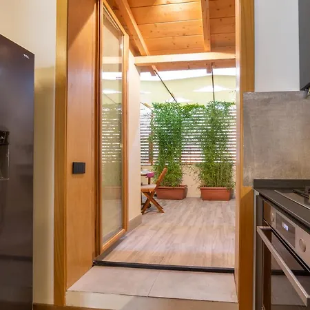 Apartment Industrial Design Loft With Outdoor Living Terrace *