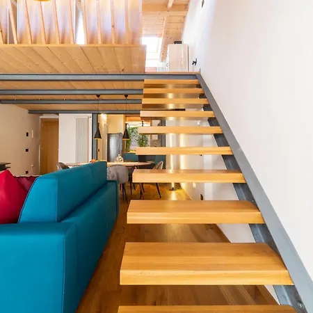 Industrial Design Loft With Outdoor Living Terrace * Florencia